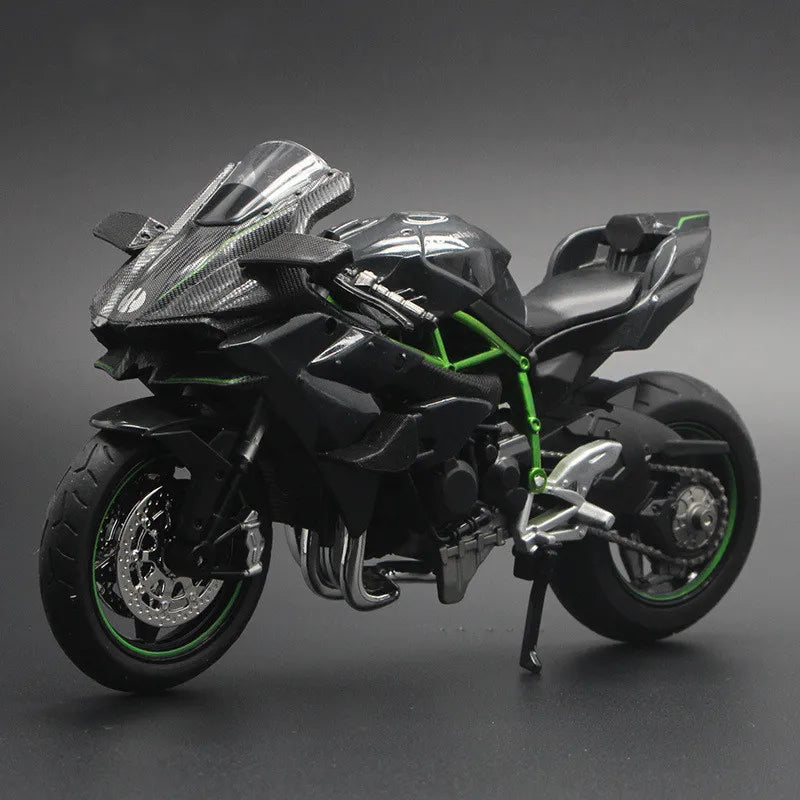 Alloy Motorcycle Toy – with Realistic Simulation