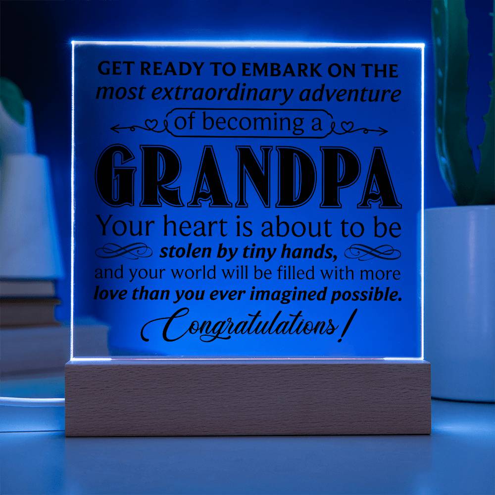 Grandpa – Acrylic Square
